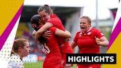 Dominasi Kanada atas Wales di Piala Dunia Rugby Wanita