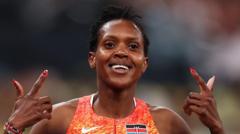 Faith Kipyegon Raih Gelar Keempat 1500m yang Bersejarah