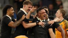 New Zealand Unggul atas Australia 28-14 di Perth