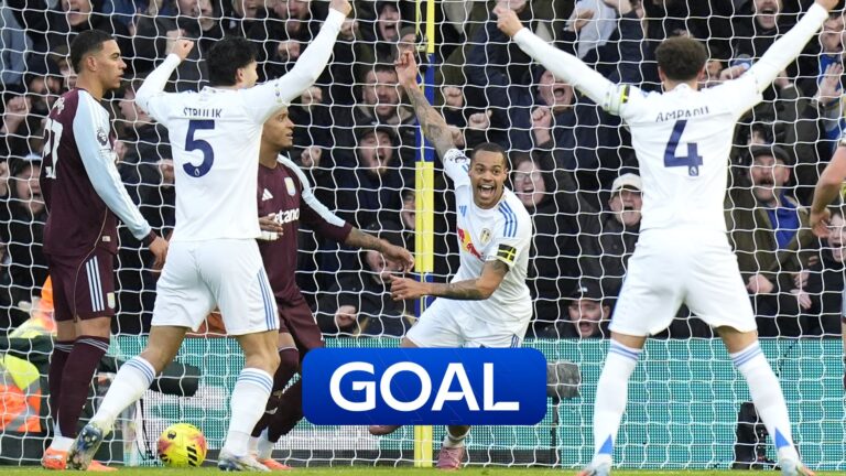 Lukas Nmecha Cetak Gol Unggulan di Leeds vs Aston Villa
