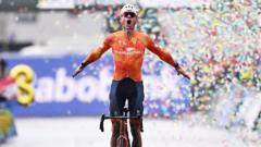 ‘Simply extraordinary’ – Van der Poel wins eighth cyclo-cross Worlds