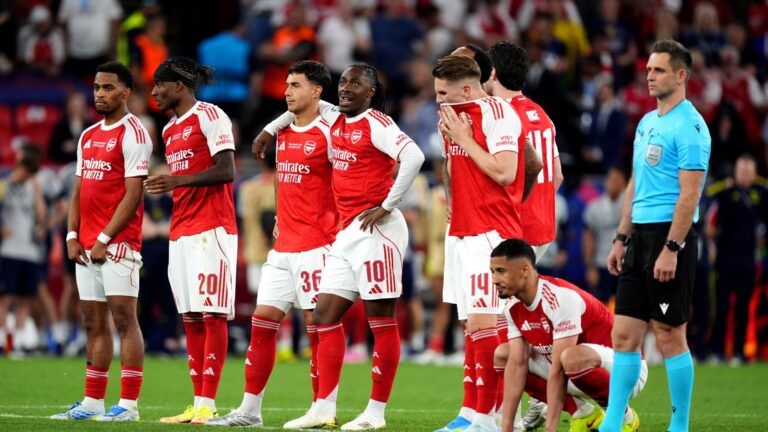Arsenal suffer penalty heartbreak as PSG win Champions League final